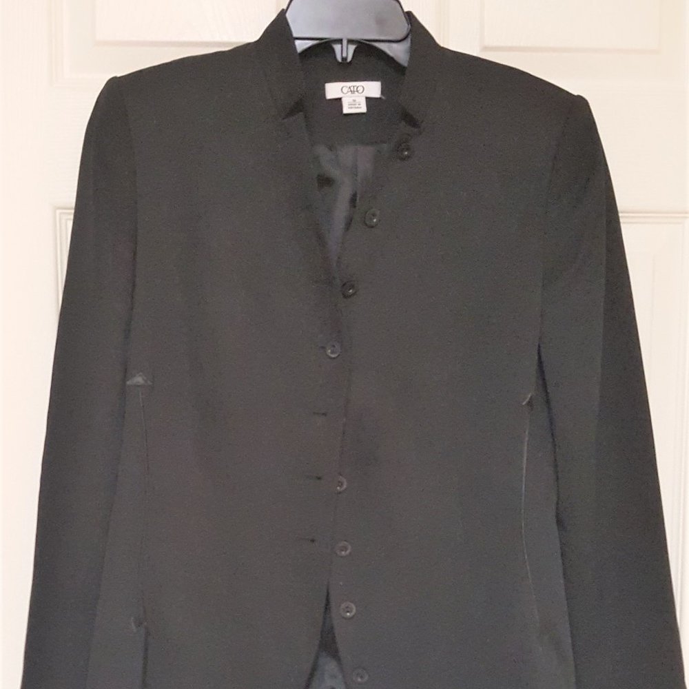 CATO WOMEN'S BLACK JACKET/BLAZER